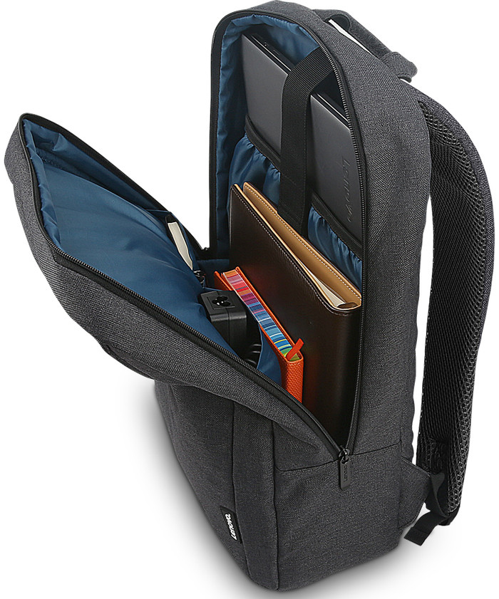 Lenovo 15.6 inches Laptop Casual Backpack B210 Black-ROW inside