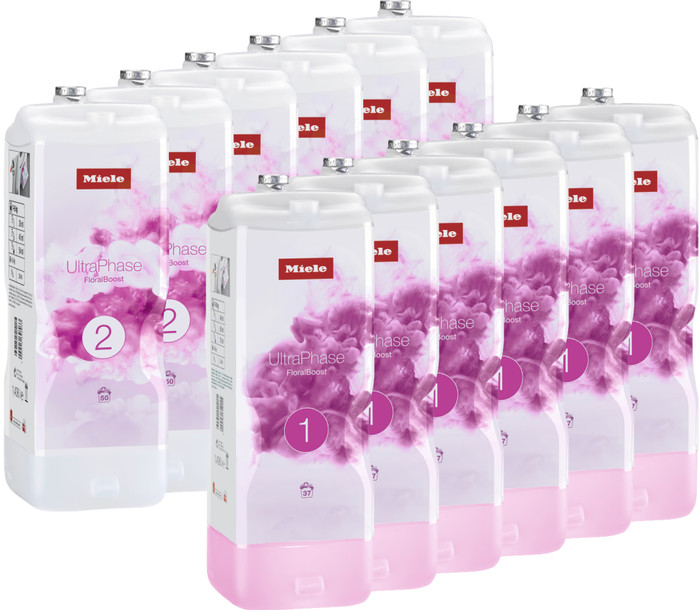 Miele Set UltraPhase 1 and 2 FloralBoost (12 bottles) - Year Pack Main Image