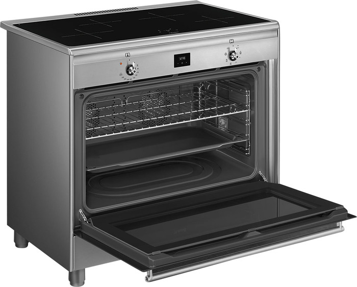 SMEG CG90CIXT linkerkant