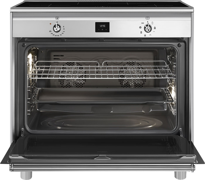 SMEG CG90CIXT binnenkant