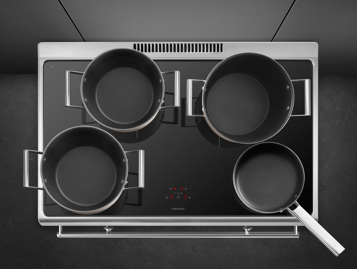 SMEG CG90CIXT bovenkant