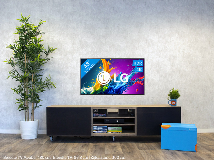 LG 43QNED80T6A (2024) visual Coolblue 1
