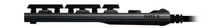 Logitech G915 X Gaming Toetsenbord Qwerty Zwart detail