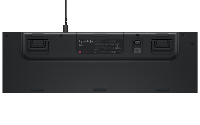 Logitech G915 X Gaming Toetsenbord Qwerty Zwart achterkant
