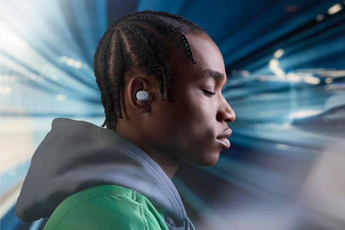 Bowers & Wilkins Pi6 Blau produkt in gebrauch