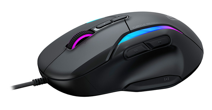 Turtle Beach Kone II Wired Gaming Muis Zwart rechterkant