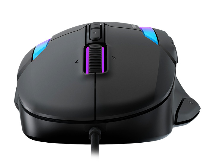 Turtle Beach Kone II Wired Gaming Muis Zwart voorkant