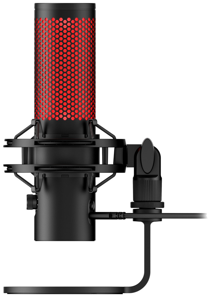 HyperX QuadCast 2 USB Microphone Black right side