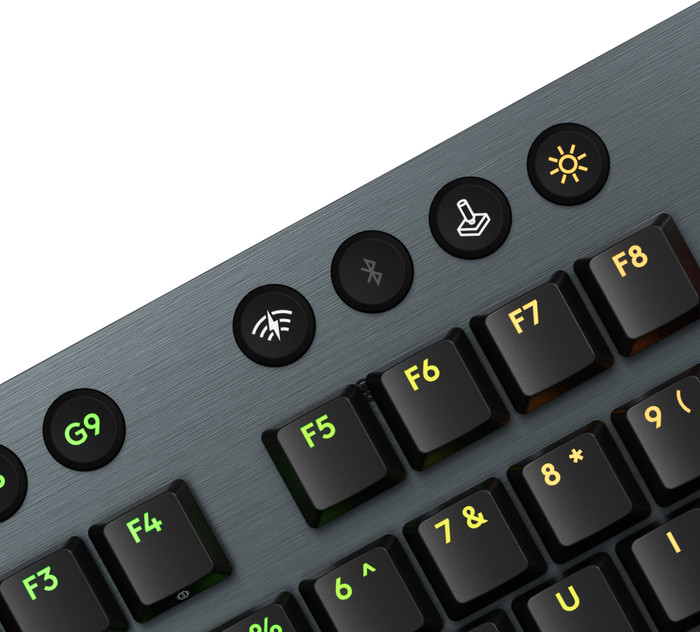 Logitech G915 X LIGHTSPEED Wireless Gaming Keyboard Black AZERTY detail