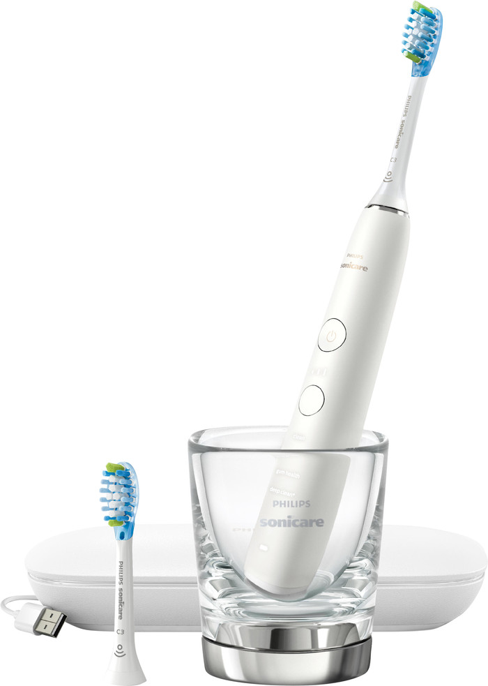Philips Sonicare DiamondClean 9000 HX3886/41 + Power Flosser zubehör