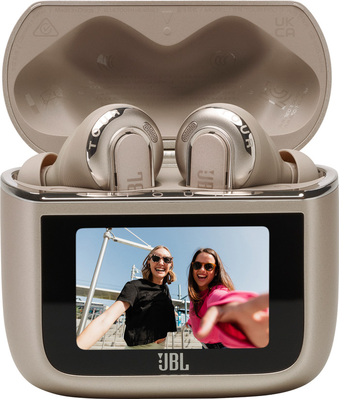 JBL Tour Pro 3 TWS Crème voorkant