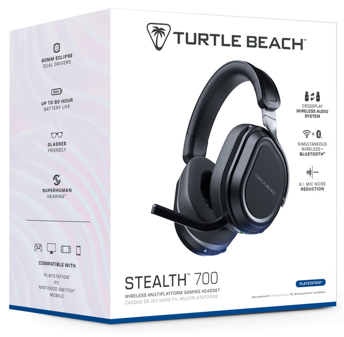 Turtle Beach Stealth 700 GEN3 PlayStation - Zwart verpakking