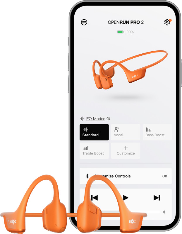 Shokz OpenRun Pro 2 Orange visueller lieferant