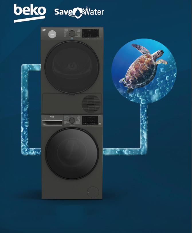 Beko B5WT5104111M SaveWater product in gebruik