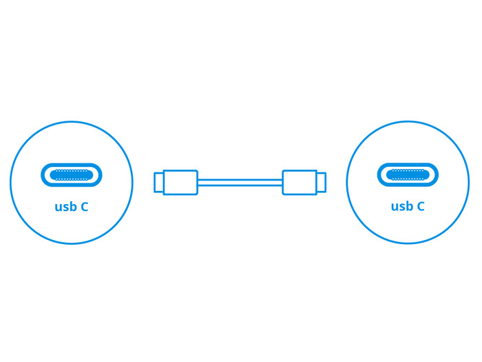 BlueBuilt USB-C to USB-C Cable 240W 2m Nylon Black visual Coolblue 1