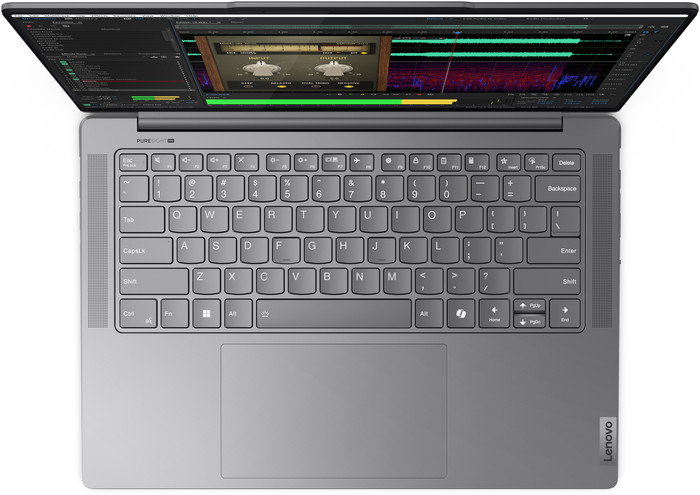 Lenovo Yoga Pro 7 14IMH9 83E200BAMH bovenkant