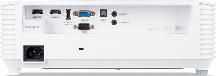 Acer H6815P achterkant