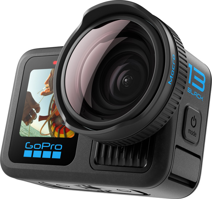 GoPro Macro Lens Mod (GoPro HERO 13) product in gebruik