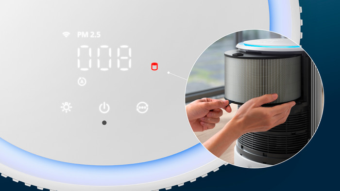 Philips PureProtect Water 3400 serie HEPA NanoProtect filter FY3400/30 visual leverancier