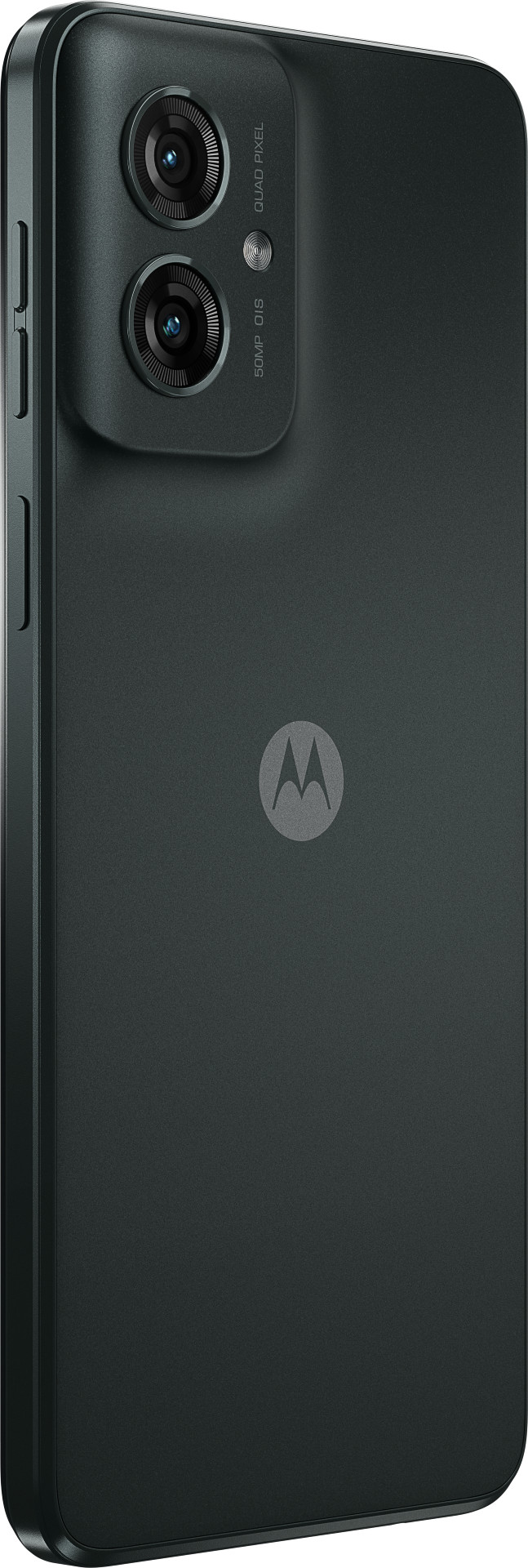Motorola Moto G55 256GB Zwart 5G + Just in Case Tempered Glass Screenprotector achterkant