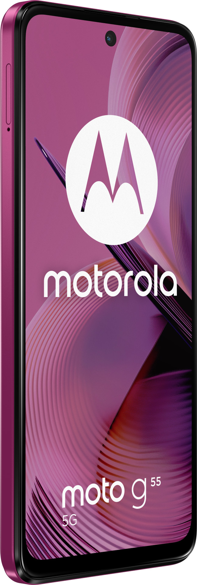 Motorola Moto G55 256GB Paars 5G linkerkant