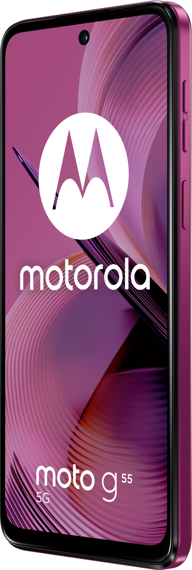 Motorola Moto G55 256GB Paars 5G rechterkant