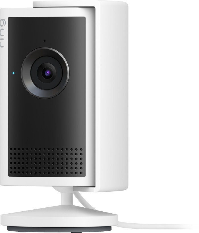 Ring Binnencamera Plus Wit rechterkant