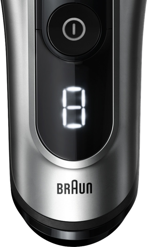 Braun Series 8 8517S Silver detail
