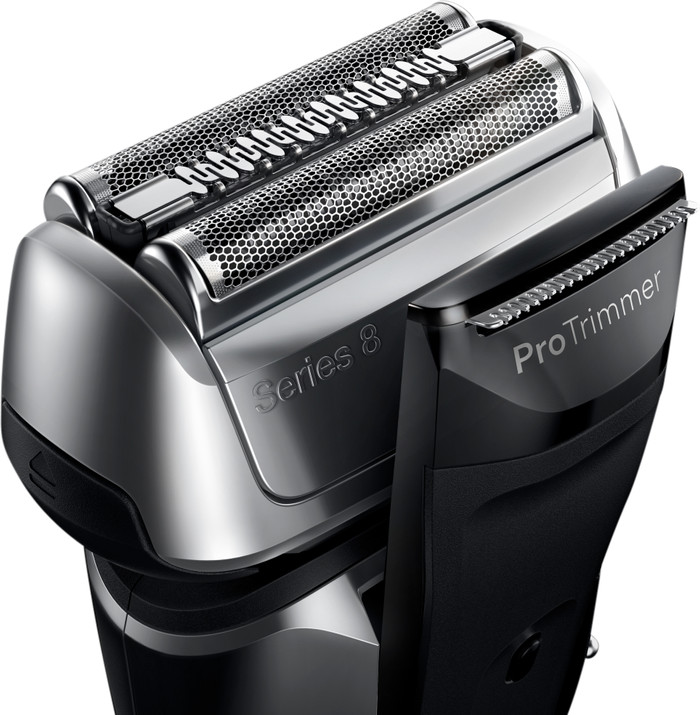 Braun Series 8 8517S Silver detail