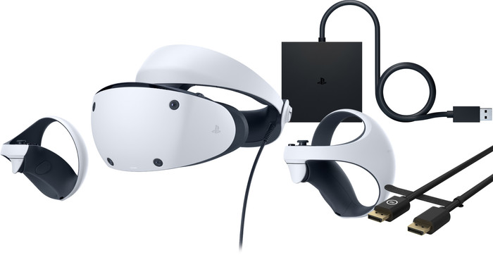 Sony PlayStation VR2 + Adaptateur PC + DisplayPort 1.4 Câble 3 Mètres Main Image