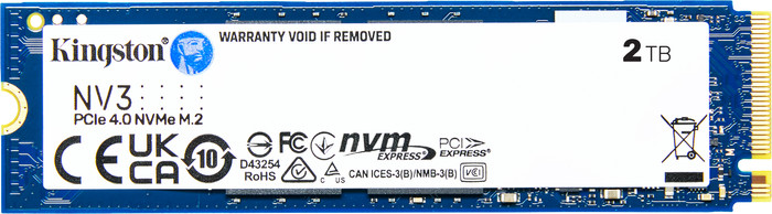 Kingston NV3 PCIe 4.0 NVMe SSD 2TB Main Image