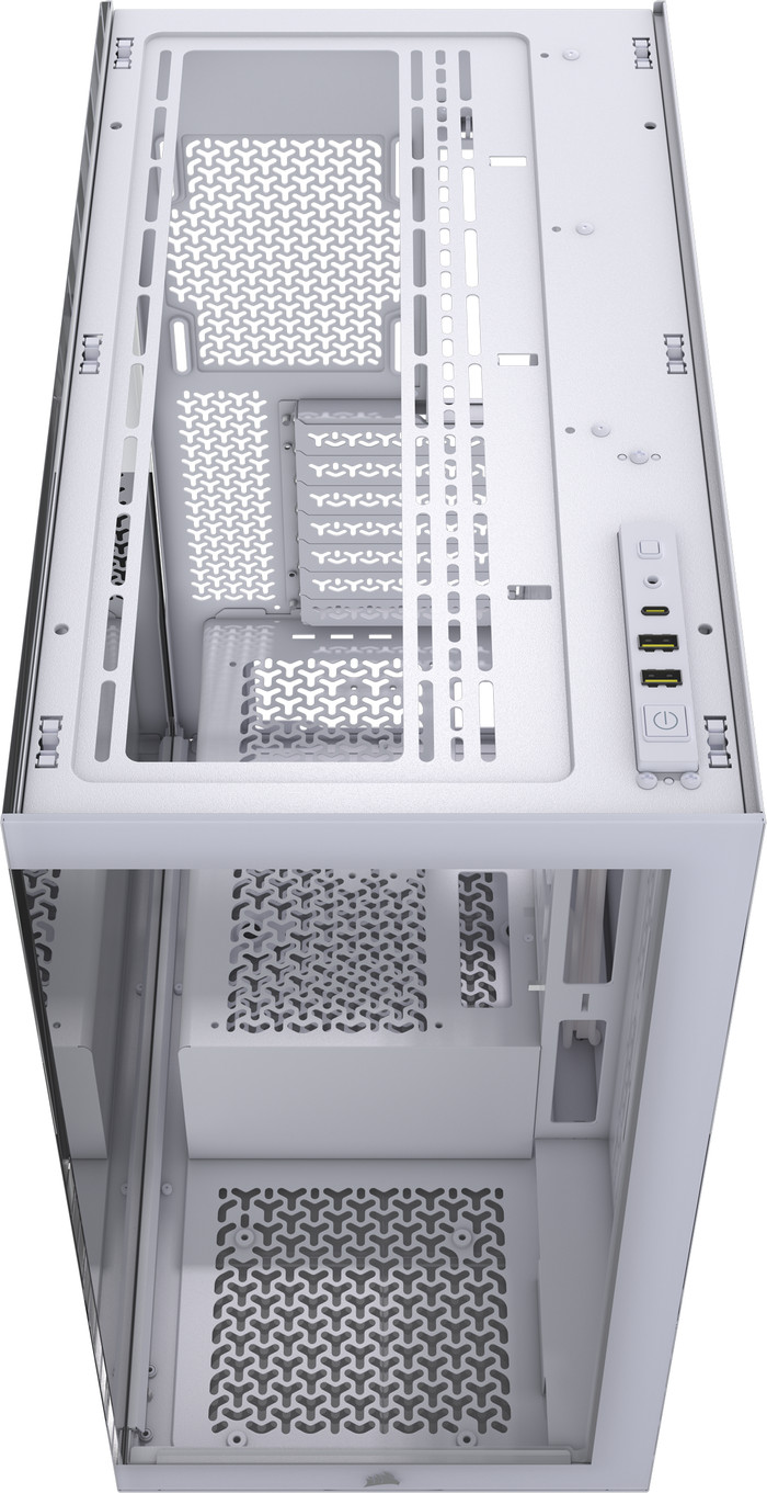 Corsair 3500X Mid-Tower Wit bovenkant