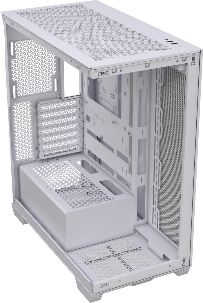 Corsair 3500X Mid-Tower Wit voorkant