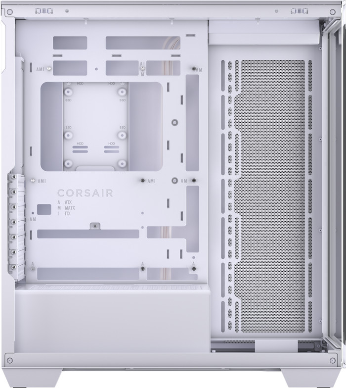Corsair 3500X Mid-Tower Wit binnenkant