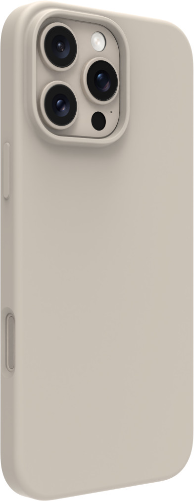 BlueBuilt Back Cover iPhone 16 Pro Max Beige left side