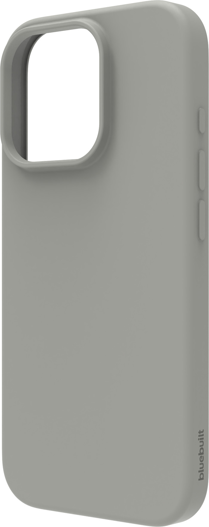 BlueBuilt Back Cover iPhone 16 Pro Grijs voorkant