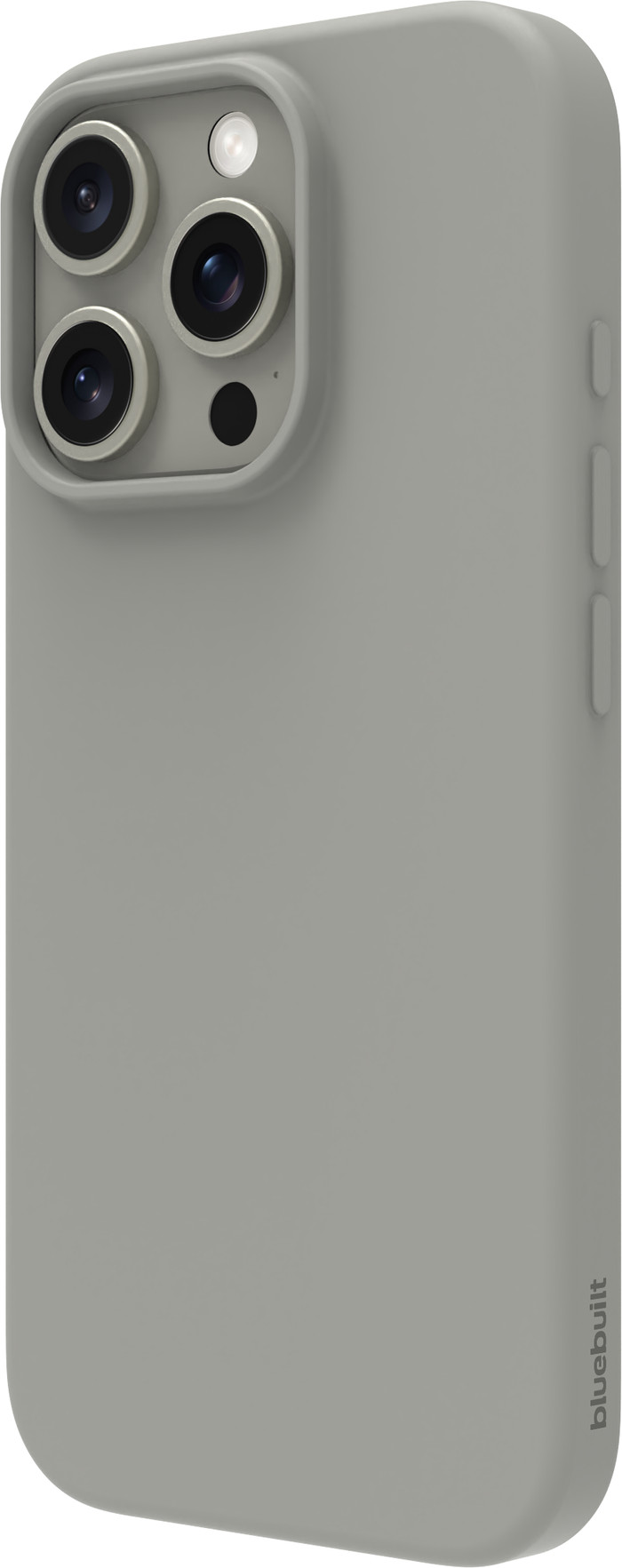 BlueBuilt Back Cover iPhone 16 Pro Grijs achterkant