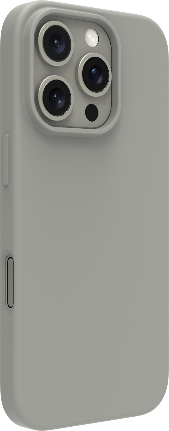 BlueBuilt Back Cover iPhone 16 Pro Grijs achterkant