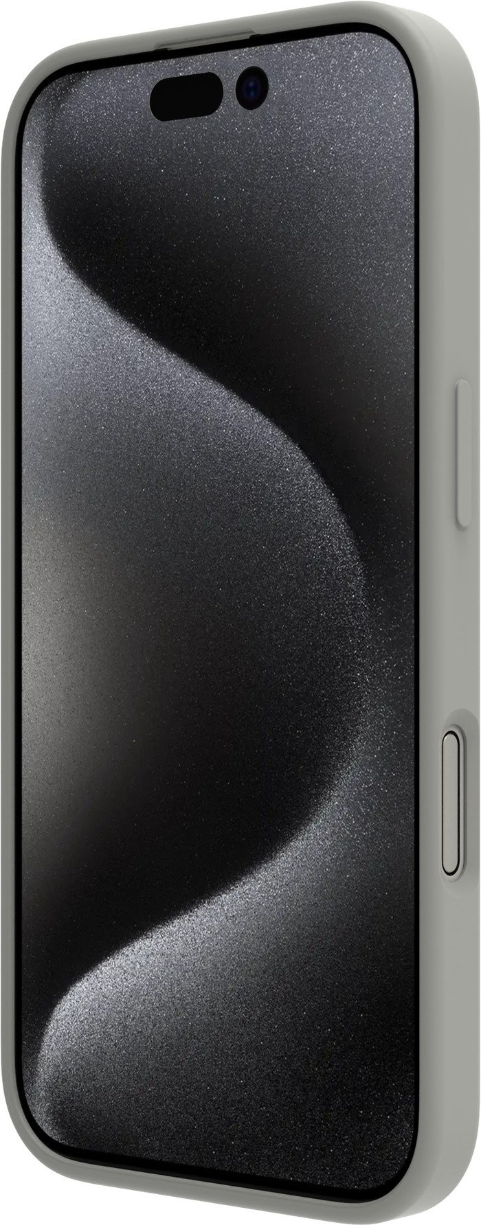 BlueBuilt Back Cover iPhone 16 Pro Grijs voorkant