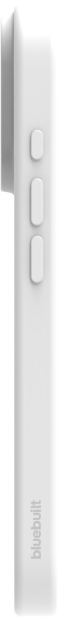 BlueBuilt Back Cover iPhone 16 Pro Wit rechterkant