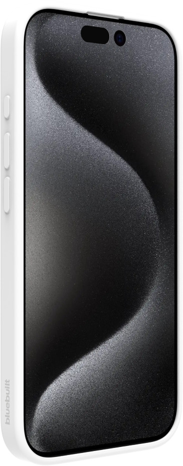BlueBuilt Back Cover iPhone 16 Pro Wit achterkant
