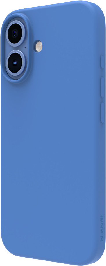 BlueBuilt Back Cover iPhone 16 Blue front