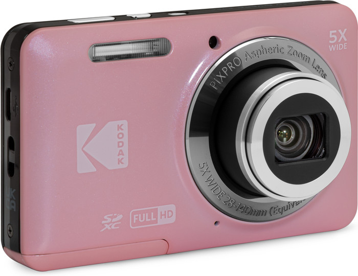 Kodak FZ55 Roze linkerkant