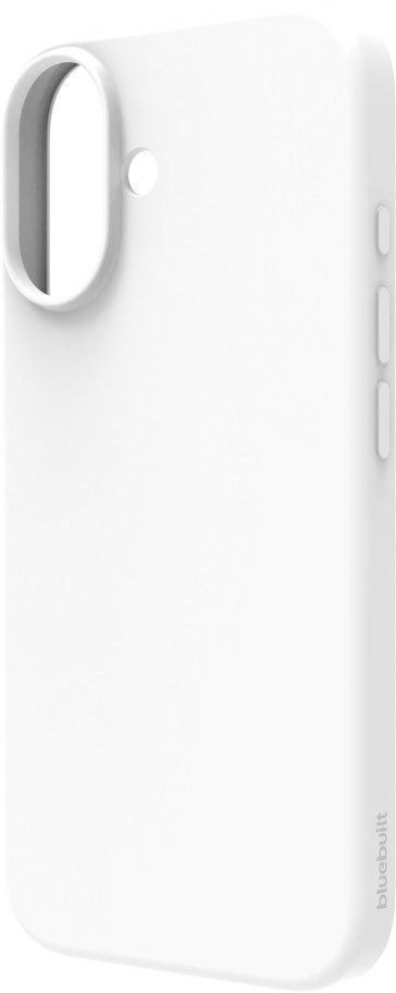 BlueBuilt Back Cover iPhone 16 Wit voorkant