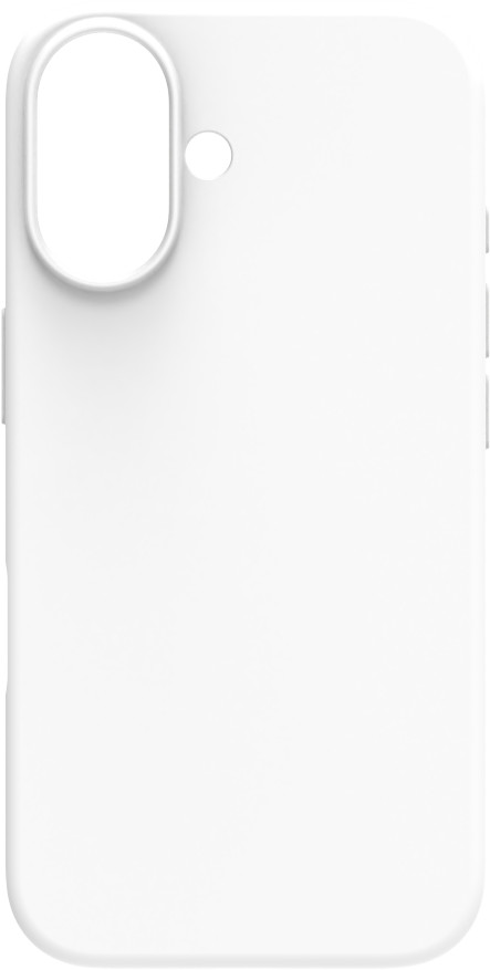 BlueBuilt Back Cover iPhone 16 Wit voorkant
