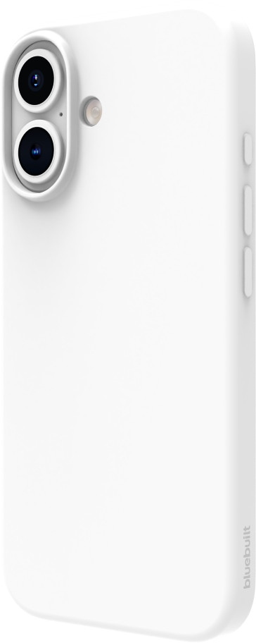 BlueBuilt Back Cover iPhone 16 Wit voorkant