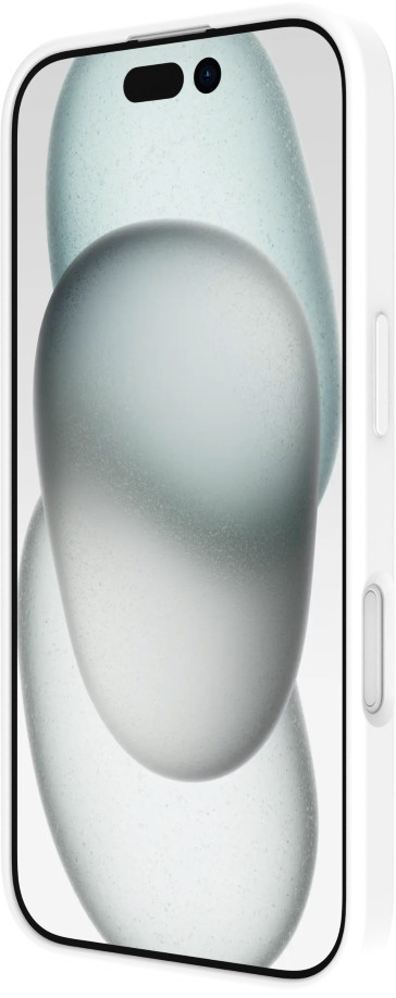 BlueBuilt Back Cover iPhone 16 Wit achterkant
