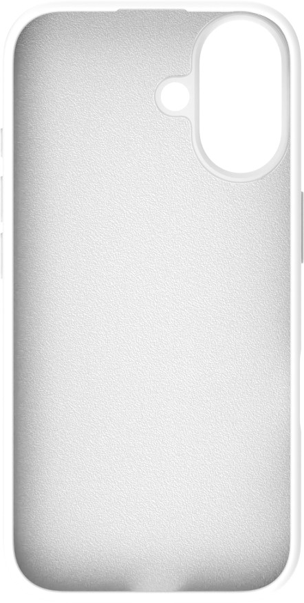 BlueBuilt Back Cover iPhone 16 Wit achterkant