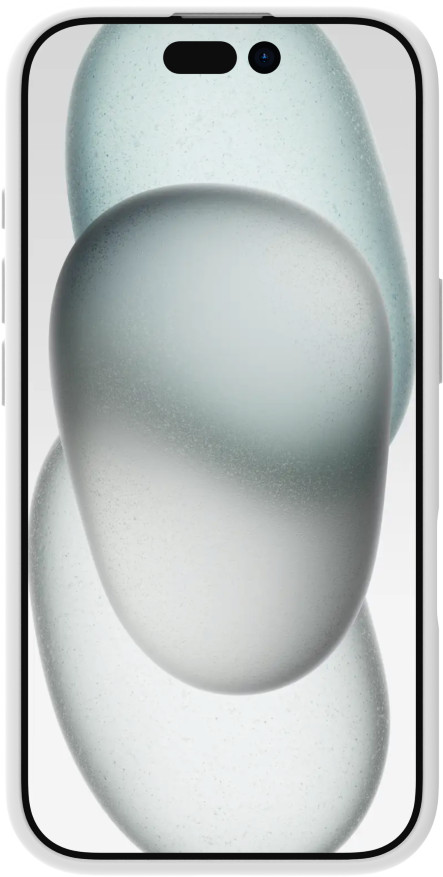 BlueBuilt Back Cover iPhone 16 Wit achterkant