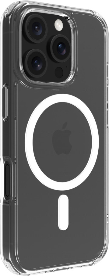 BlueBuilt Protective Back Cover with MagSafe iPhone 16 Pro Transparent front